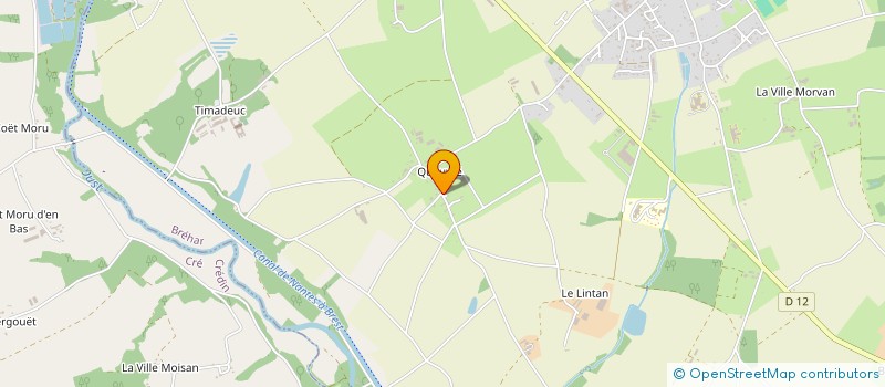 localisation de l'entreprise PIG'OUDENE  BREHAN