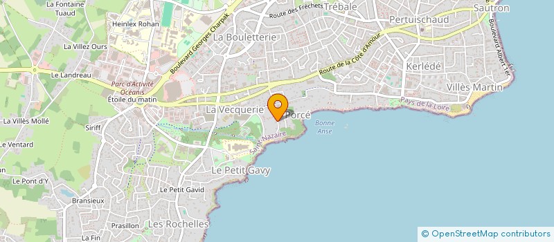 localisation de l'entreprise PIG3  SAINT-NAZAIRE