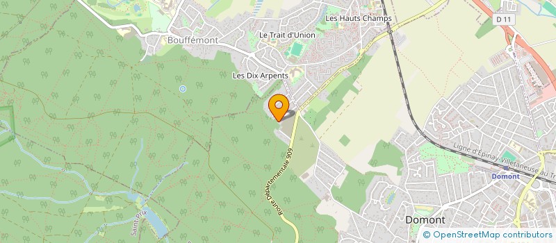 localisation de l'entreprise PIGALLE RESTO  DOMONT