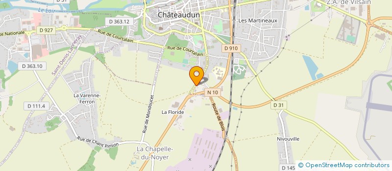 localisation de l'entreprise PIGANAULT CONTROLE à LA CHAPELLE-DU-NOYER