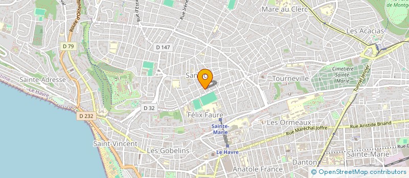 localisation de l'entreprise PIGE à LE HAVRE