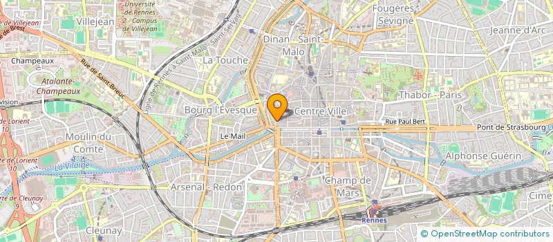 localisation de l'entreprise PIGEAULT IMMOBILIER à RENNES
