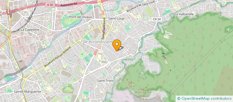 localisation de l'entreprise PIGEON à MARSEILLE