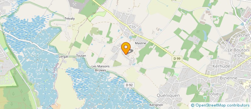 localisation de l'entreprise PIGEON FRAIS CLIS  GUERANDE