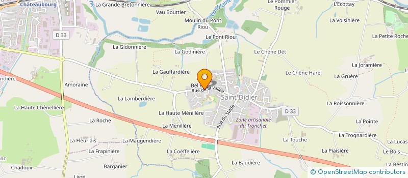 localisation de l'entreprise PIGEON INVESTISSEMENT  SAINT-DIDIER