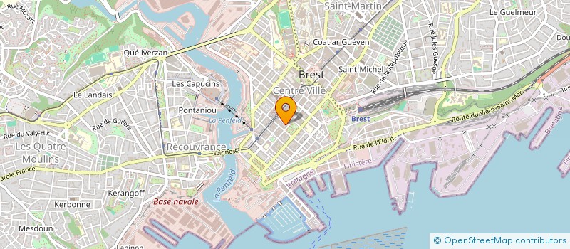 localisation de l'entreprise PIGEOPHIPAT à BREST