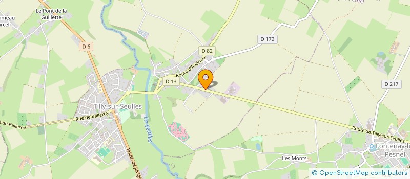 localisation de l'entreprise PIGGY BANK  TILLY-SUR-SEULLES