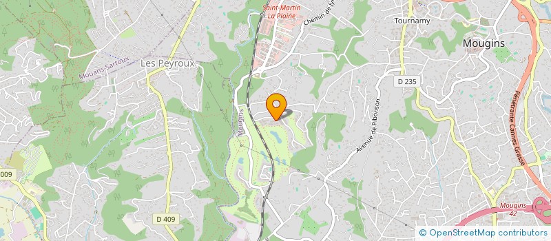 localisation de l'entreprise PIGGY LIMITED à MOUGINS