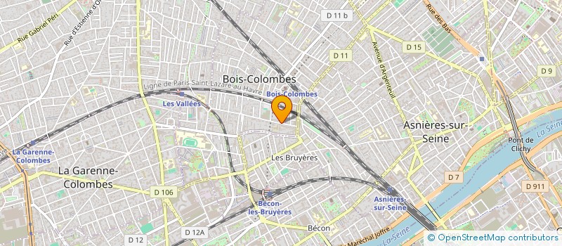 localisation de l'entreprise PIGI CONSEIL à BOIS-COLOMBES