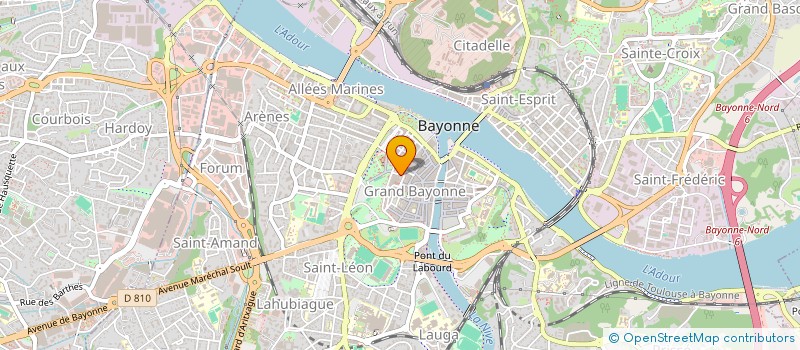 localisation de l'entreprise PIGIER BAYONNE à BAYONNE