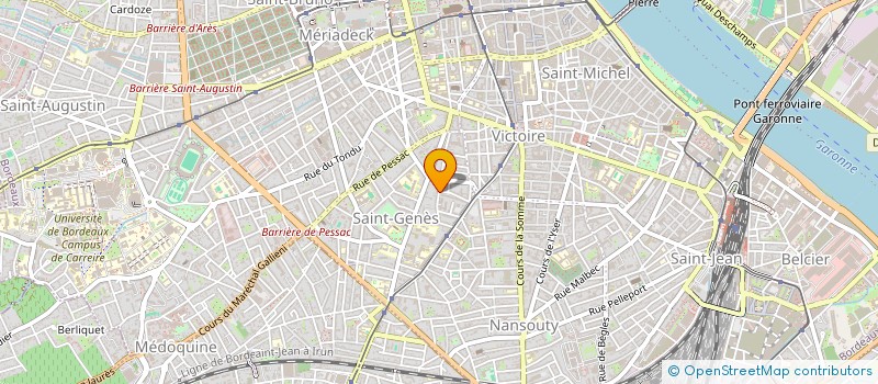 localisation de l'entreprise PIGLEG FINANCES  BORDEAUX