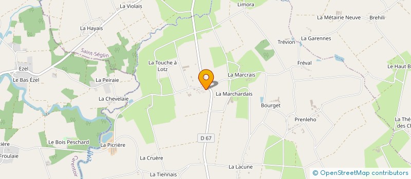 localisation de l'entreprise PIGLET PRODUCTION  RENNES