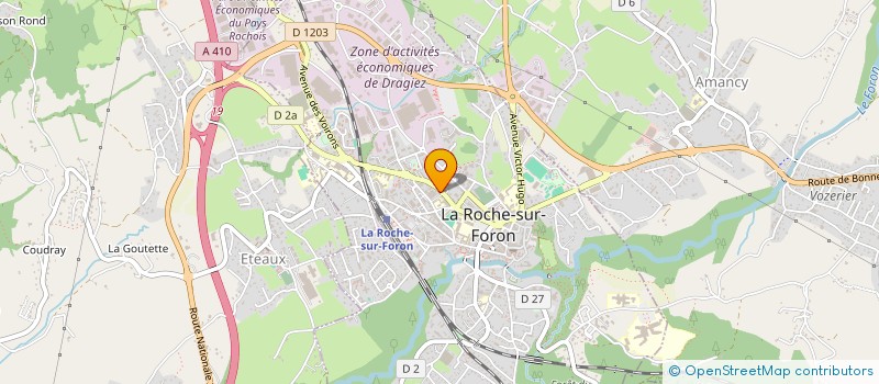 localisation de l'entreprise PIGMA CIMES  LA ROCHE-SUR-FORON