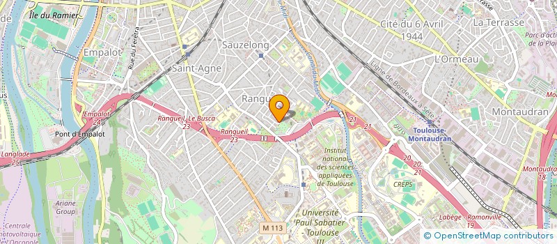 localisation de l'entreprise PIGMENT FORT  TOULOUSE