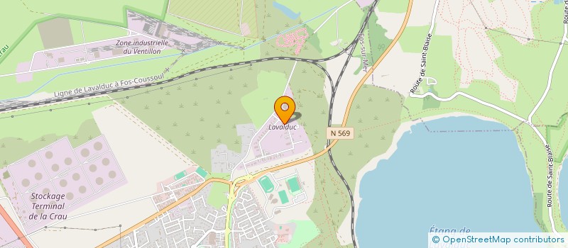 localisation de l'entreprise PIGMENTS MEDITERRANEE  FOS-SUR-MER