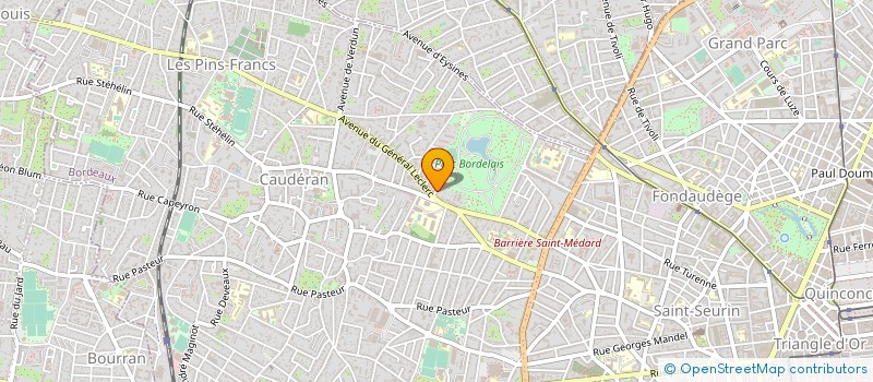 localisation de l'entreprise PIGNABENSO à BORDEAUX