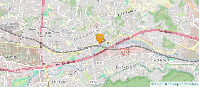 localisation de l'entreprise PIGNATEL 13012 MARSEILLE  MARSEILLE