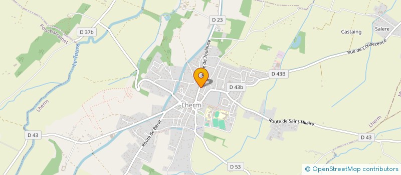 localisation de l'entreprise PIGNOLO à LHERM