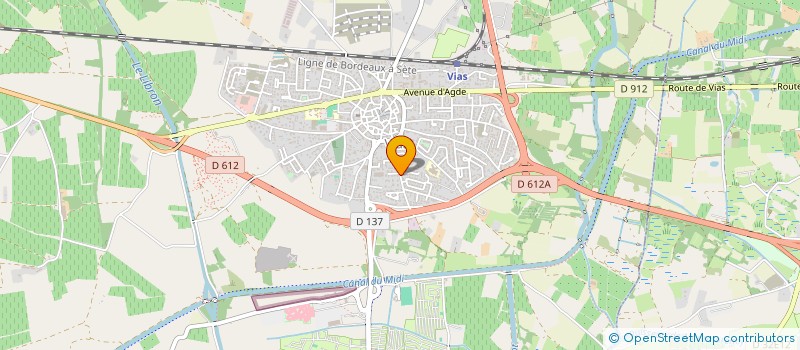 localisation de l'entreprise PIGNON ET ROMARIN  RHODES