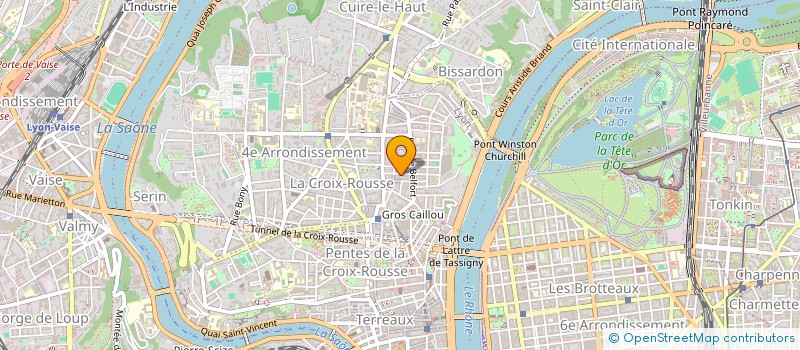 localisation de l'entreprise PIGNON SUR RUE à LYON