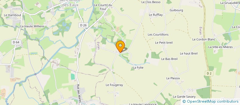 localisation de l'entreprise PIGNONS SUR ROUE  EVRAN