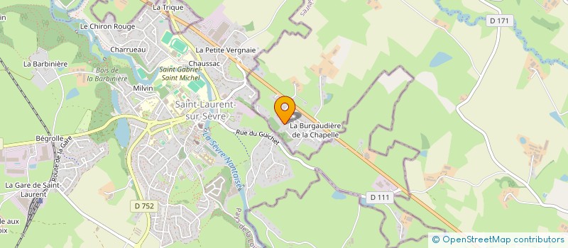 localisation de l'entreprise PIGNONS SUR RUE  MAULEON