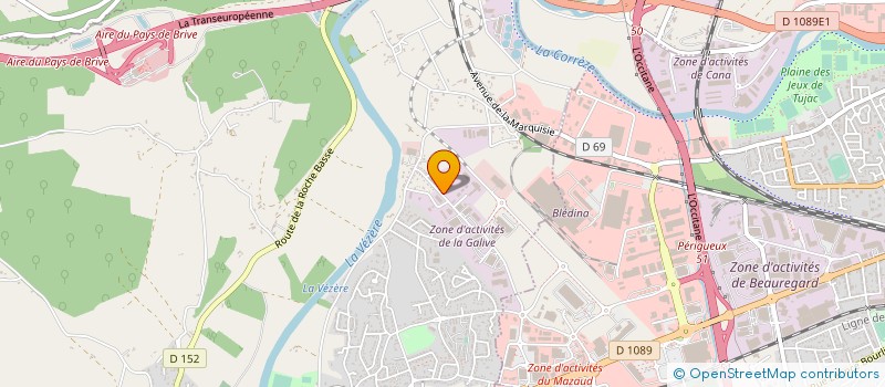 localisation de l'entreprise PIGNOT REVALORISATION  SAINT-PANTALEON-DE-LARCHE