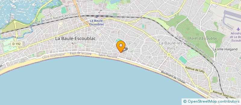 localisation de l'entreprise PIGOT à LA BAULE-ESCOUBLAC