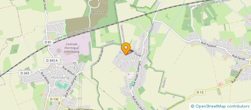 localisation de l'entreprise PIGOZZI SEBASTIEN  HELESMES