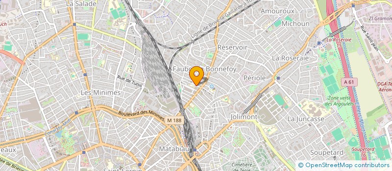 localisation de l'entreprise PIIXEL à TOULOUSE