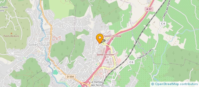 localisation de l'entreprise PIJCE1  SOLLIES-PONT