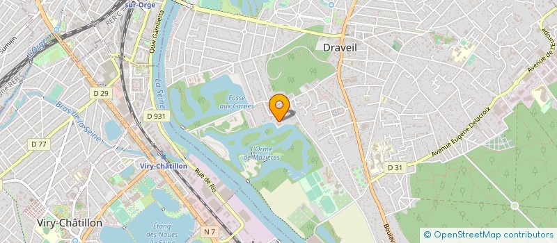 localisation de l'entreprise PIJEA à DRAVEIL