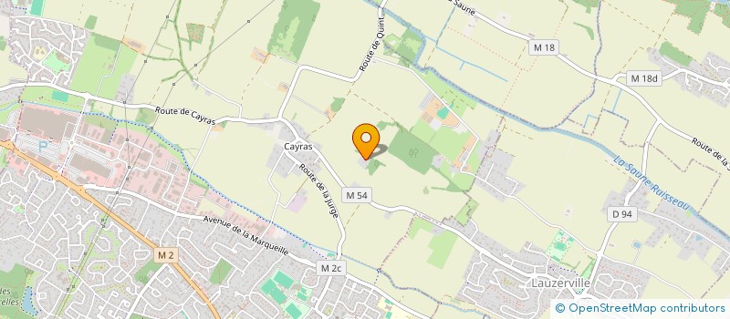 localisation de l'entreprise PIJEAMAS  SAINT-ORENS-DE-GAMEVILLE