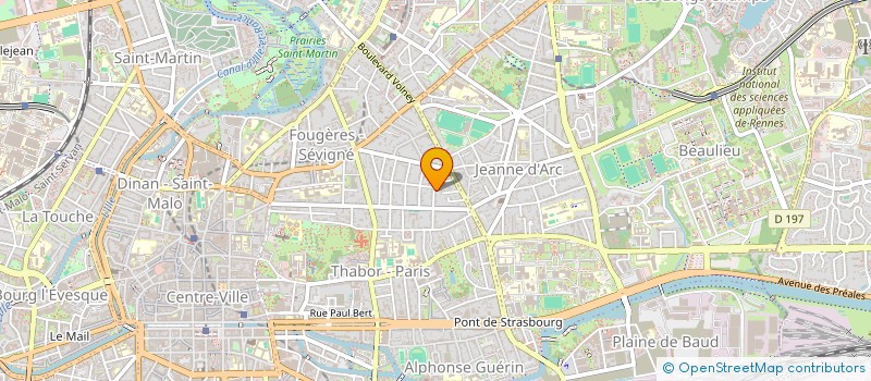 localisation de l'entreprise PIJOC à RENNES