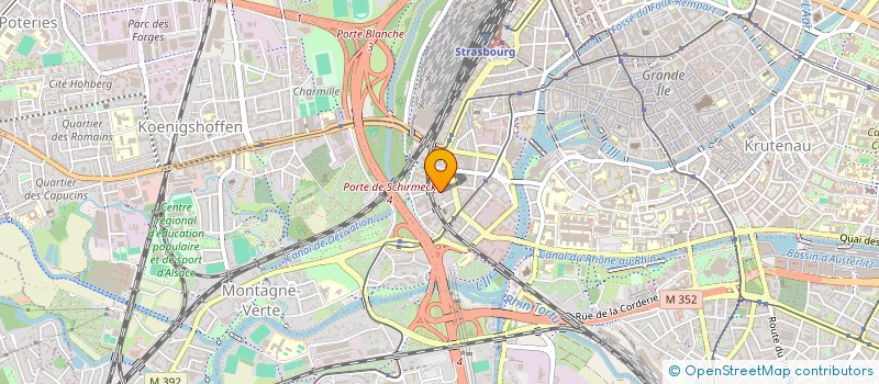 localisation de l'entreprise PIJPR à STRASBOURG