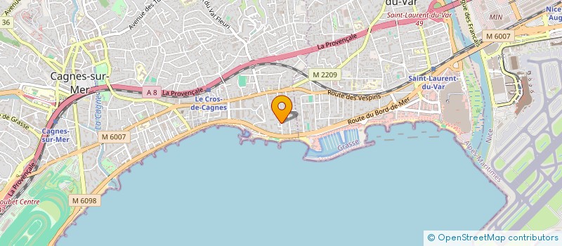 localisation de l'entreprise PIJUAR  CAGNES-SUR-MER