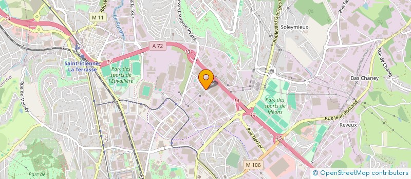 localisation de l'entreprise PIJUGALO  SAINT-ETIENNE