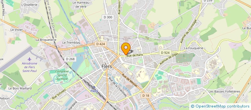 localisation de l'entreprise PIK'ASSO à FLERS