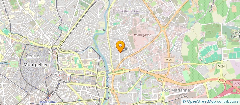 localisation de l'entreprise PIK HABITAT à MONTPELLIER