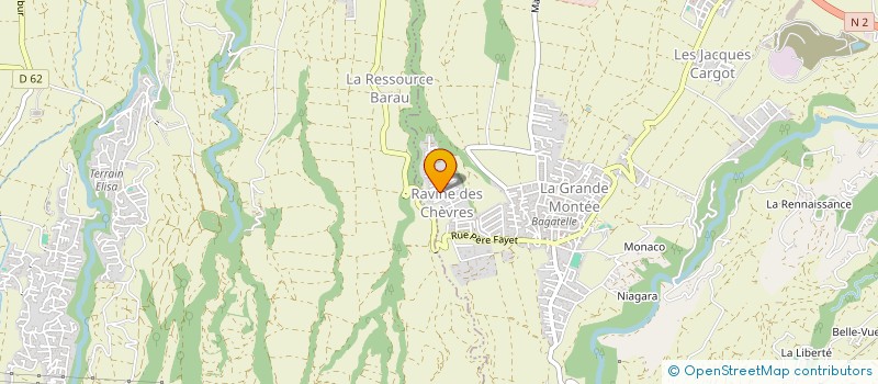 localisation de l'entreprise PIKA  SAINTE-SUZANNE