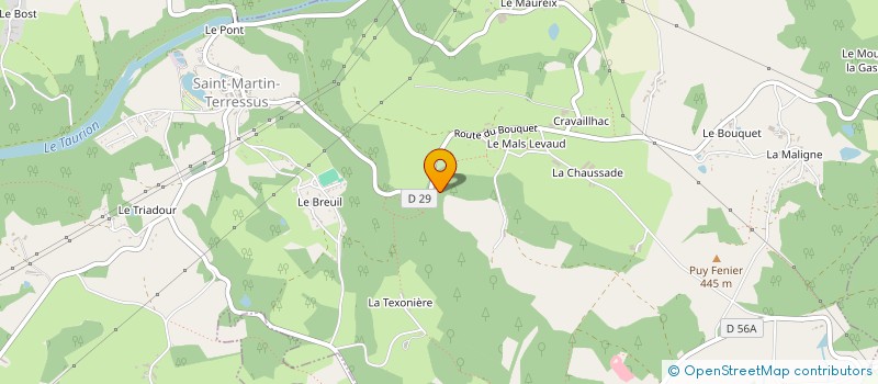 localisation de l'entreprise PIKA-ELEC à SAINT-MARTIN-TERRESSUS
