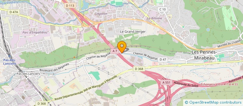 localisation de l'entreprise PIKA PONEY à LES PENNES MIRABEAU
