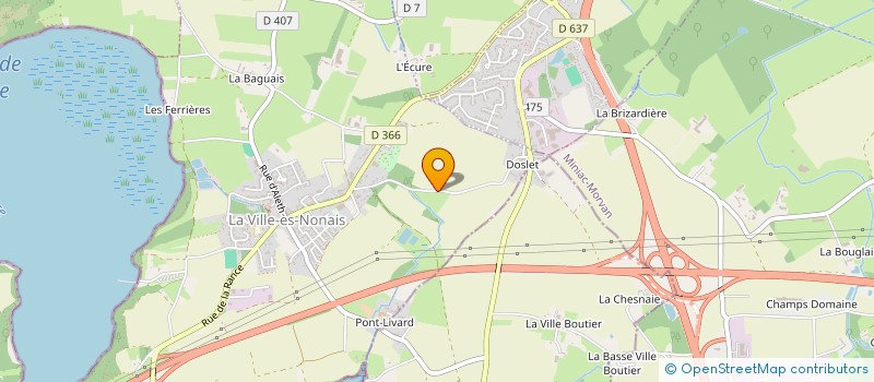 localisation de l'entreprise PIKABO  LA VILLE-ES-NONAIS