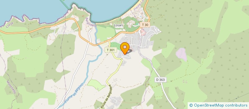 localisation de l'entreprise PIKACORSE à BELGODERE