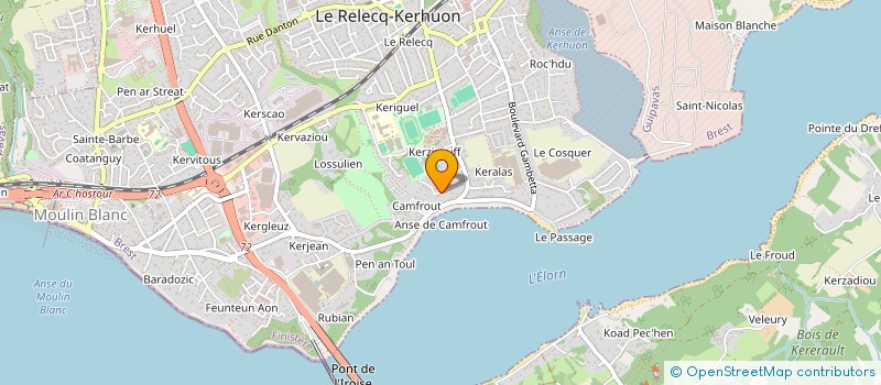 localisation de l'entreprise PIKADENNOU  LE RELECQ-KERHUON