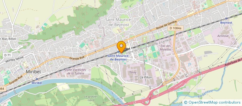 localisation de l'entreprise PIKAEVENTS  SAINT-MAURICE-DE-BEYNOST