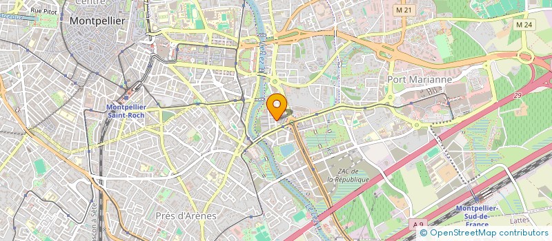 localisation de l'entreprise PIKAL à MONTPELLIER