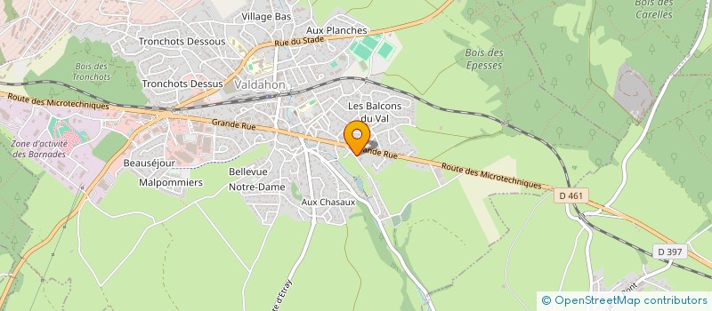 localisation de l'entreprise PIKANIME  VALDAHON