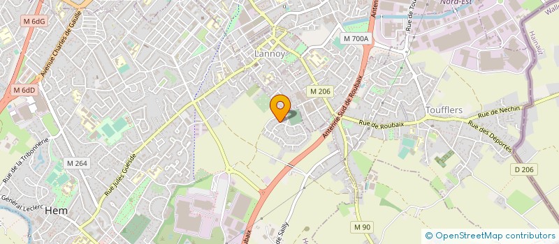 localisation de l'entreprise PIKARO COFFEE  HEM