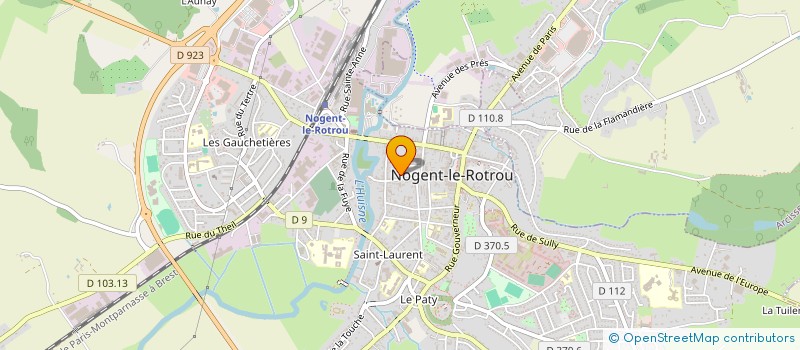 localisation de l'entreprise PIKAS à NOGENT LE ROTROU